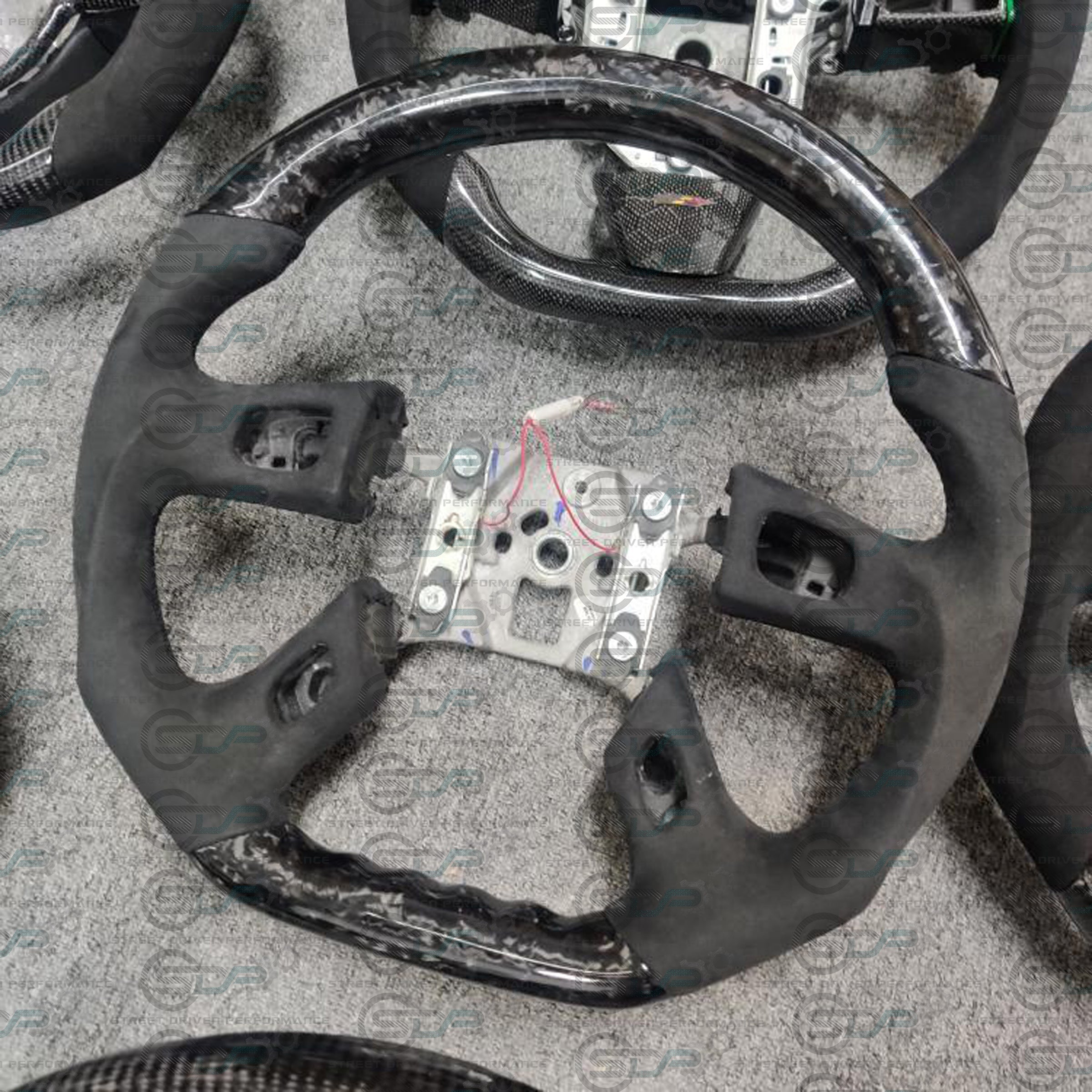 2003 - 2006 Cadillac Escalade  - Custom Carbon Fiber Steering Wheel with options